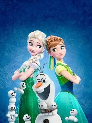 Frozen (2013) Women's Colored Tank-Top - idPoster.com