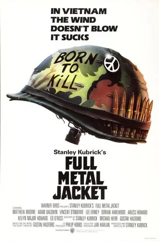 Full Metal Jacket (1987) Men's Colored  Long Sleeve T-Shirt - idPoster.com