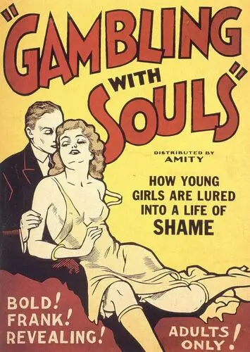 Gambling with Souls (1936) Drawstring Backpack - idPoster.com