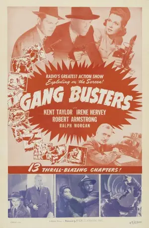 Gang Busters (1942) Women's Colored Hoodie - idPoster.com
