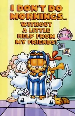 Garfield and Friends (1988) Men's Colored  Long Sleeve T-Shirt - idPoster.com