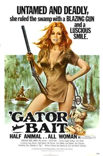 Gator Bait (1974) Women's Colored Hoodie - idPoster.com