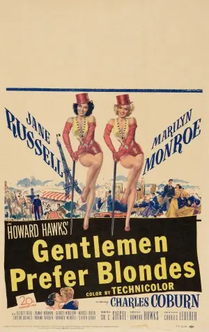 Gentlemen Prefer Blondes (1953) White T-Shirt - idPoster.com