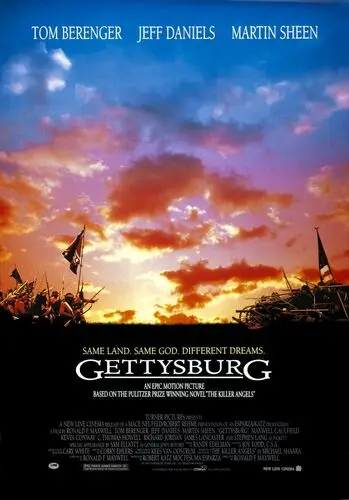 Gettysburg (1993) Men's Colored  Long Sleeve T-Shirt - idPoster.com