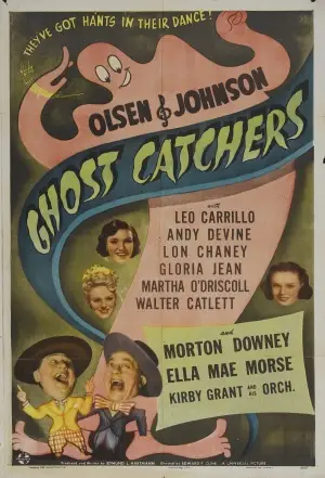 Ghost Catchers (1944) White Tank-Top - idPoster.com