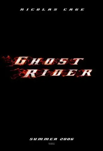 Ghost Rider (2007) Women's Colored T-Shirt - idPoster.com