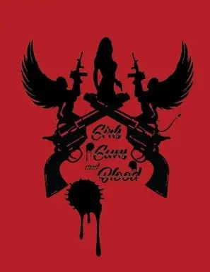 Girls Guns and Blood (2019) White Tank-Top - idPoster.com