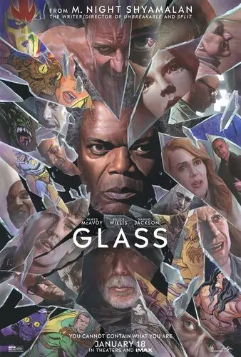Glass (2019) Protected Face mask - idPoster.com