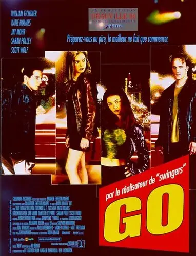 Go (1999) Men's Colored Hoodie - idPoster.com