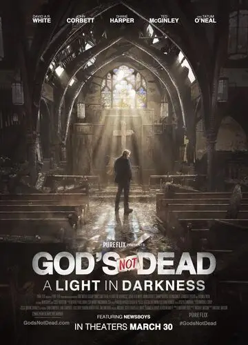 God's Not Dead: A Light in Darkness (2018) Men's Colored T-Shirt - idPoster.com
