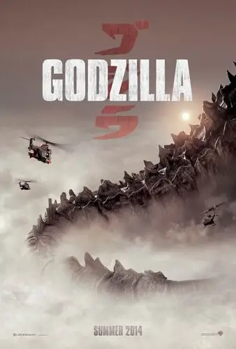 Godzilla (2014) White Tank-Top - idPoster.com