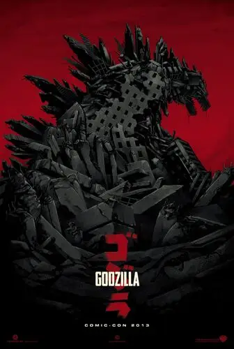 Godzilla (2014) Men's Colored T-Shirt - idPoster.com