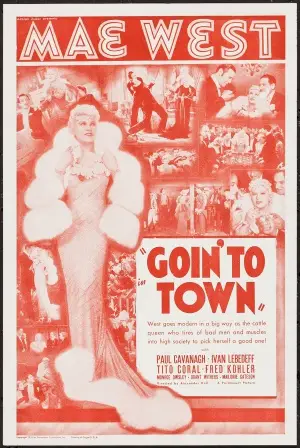 Goin to Town (1935) White T-Shirt - idPoster.com
