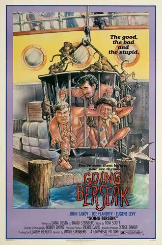 Going Berserk (1983) Men's Colored Hoodie - idPoster.com
