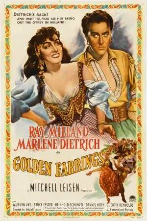 Golden Earrings (1947) Tote Bag - idPoster.com
