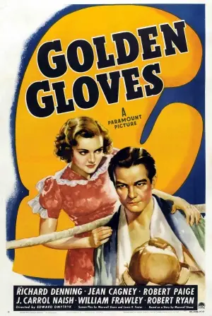Golden Gloves (1940) Women's Colored Tank-Top - idPoster.com
