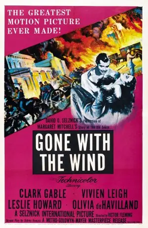 Gone with the Wind (1939) Men's Colored Hoodie - idPoster.com