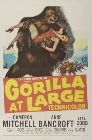 Gorilla at Large (1954) Women's Colored  Long Sleeve T-Shirt - idPoster.com
