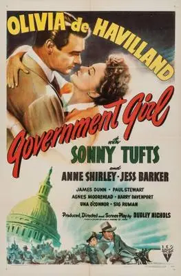 Government Girl (1943) White Tank-Top - idPoster.com