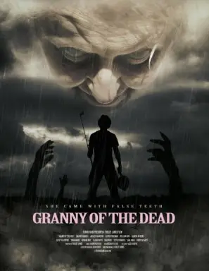 Granny of the Dead (2017) White T-Shirt - idPoster.com