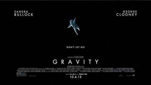 Gravity (2013) White T-Shirt - idPoster.com