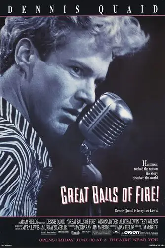 Great Balls of Fire! (1989) Baseball Cap - idPoster.com