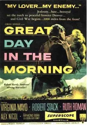 Great Day in the Morning (1956) White T-Shirt - idPoster.com