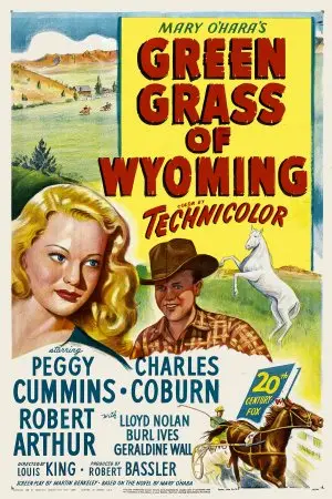 Green Grass of Wyoming (1948) Women's Colored Tank-Top - idPoster.com
