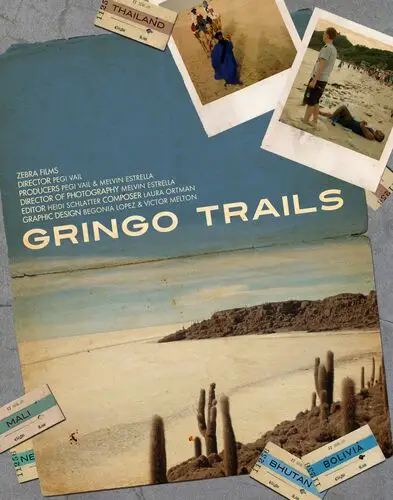 Gringo Trails (2013) White T-Shirt - idPoster.com