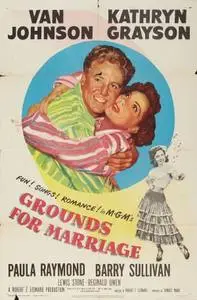 Grounds for Marriage (1951) posters and prints