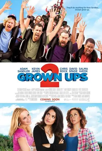 Grown Ups 2 (2013) Men's Colored  Long Sleeve T-Shirt - idPoster.com