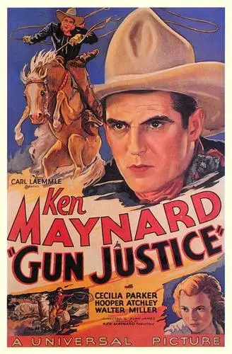 Gun Justice (1933) Women's Colored T-Shirt - idPoster.com