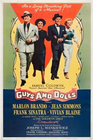 Guys and Dolls (1955) Men's Colored T-Shirt - idPoster.com