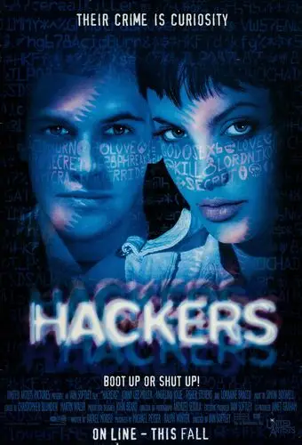 Hackers (1995) Women's Colored T-Shirt - idPoster.com