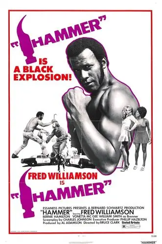 Hammer (1972) White T-Shirt - idPoster.com