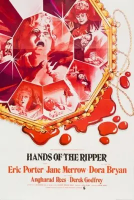 Hands of the Ripper (1971) Drawstring Backpack - idPoster.com