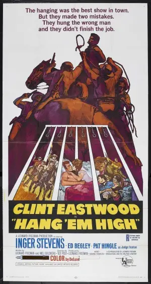 Hang Em High (1968) Men's Colored  Long Sleeve T-Shirt - idPoster.com