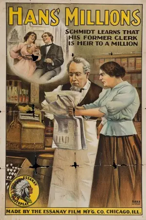 Hans' Millions (1911) Protected Face mask - idPoster.com