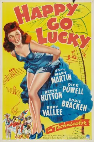 Happy Go Lucky (1943) White T-Shirt - idPoster.com