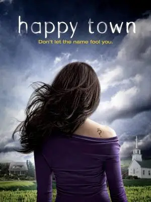 Happy Town (2010) White Tank-Top - idPoster.com