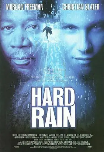 Hard Rain (1998) Women's Colored Tank-Top - idPoster.com