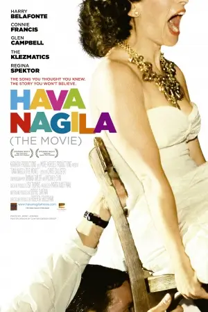 Hava Nagila: The Movie (2012) Women's Colored  Long Sleeve T-Shirt - idPoster.com