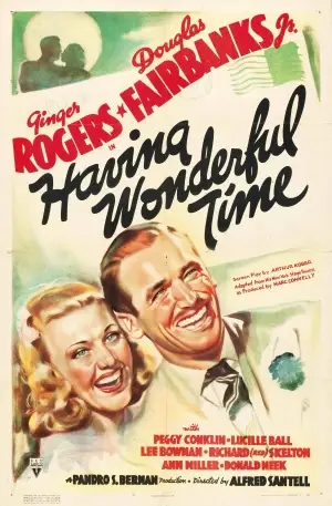 Having Wonderful Time (1938) White T-Shirt - idPoster.com
