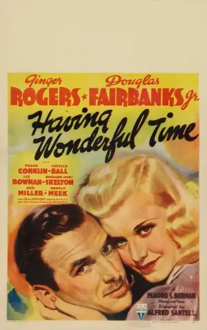 Having Wonderful Time (1938) Women's Colored Tank-Top - idPoster.com