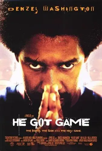 He Got Game (1998) White Tank-Top - idPoster.com