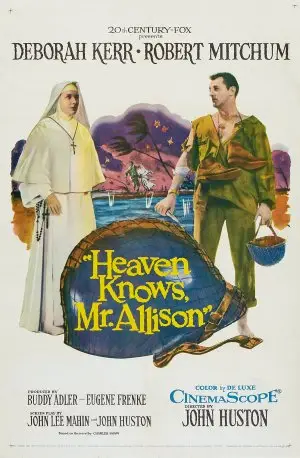 Heaven Knows Mr. Allison (1957) Men's Colored Hoodie - idPoster.com