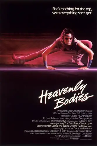 Heavenly Bodies (1985) Women's Colored T-Shirt - idPoster.com