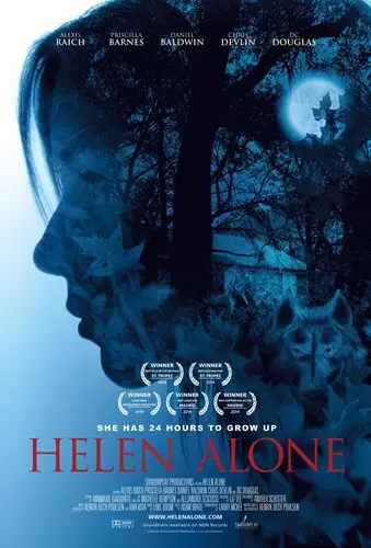 Helen Alone (2014) Women's Colored Hoodie - idPoster.com