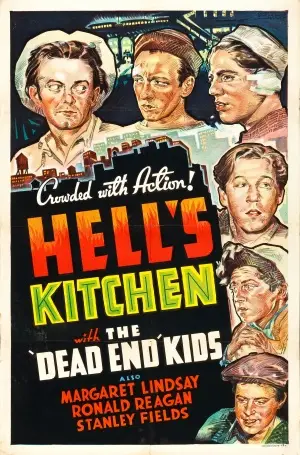 Hell's Kitchen (1939) Men's Colored Hoodie - idPoster.com