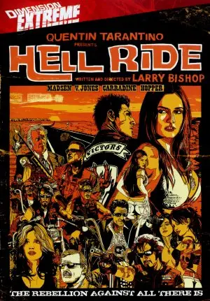 Hell Ride (2008) Men's Colored  Long Sleeve T-Shirt - idPoster.com